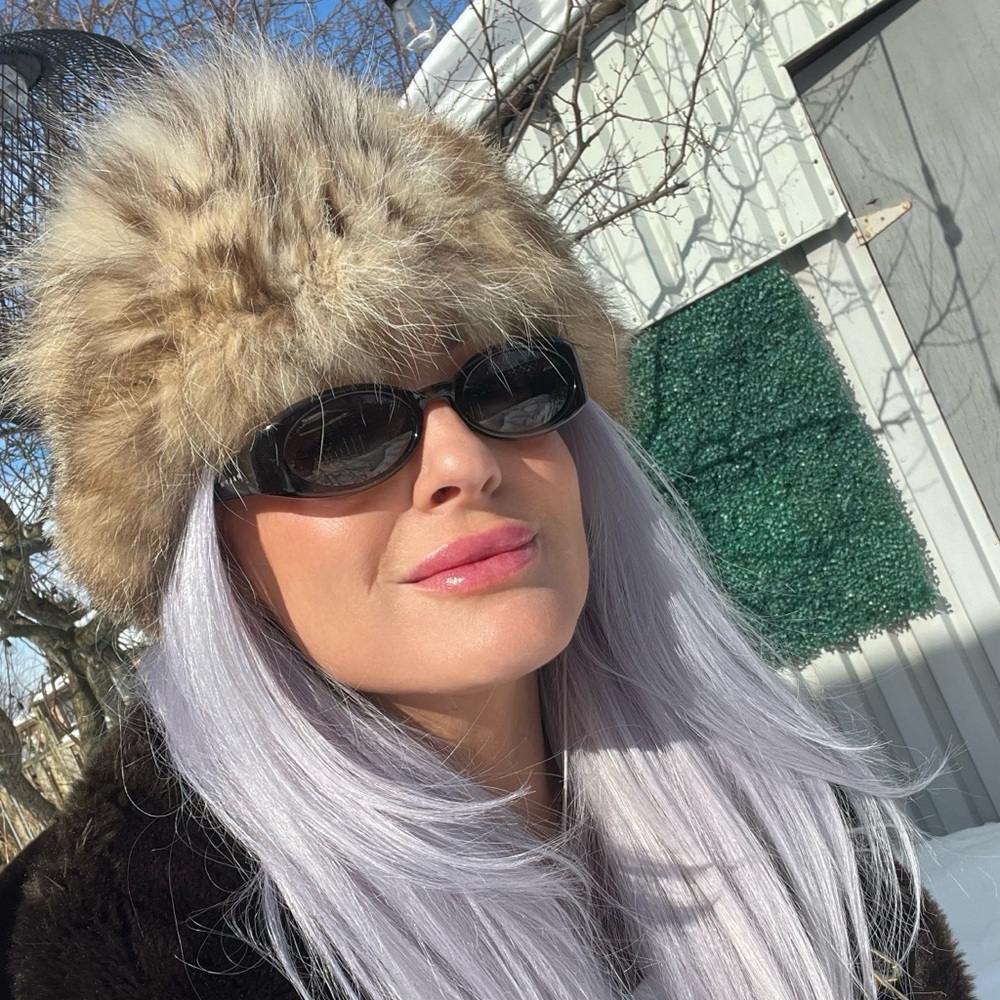 Vintage fur hat